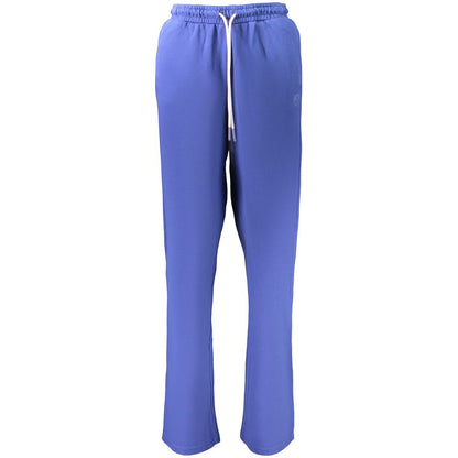 Sweatpants by North Sails for women in cotton blue, signature & print, featuring a athletic athletic and long with a athletic and high-performance .