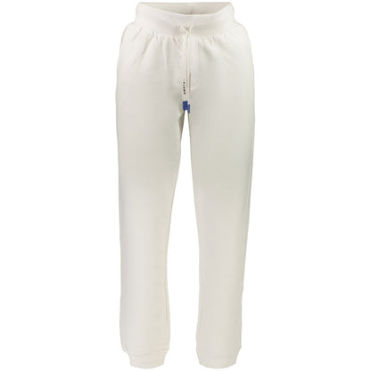 Joggers by North Sails for men in cotton white & signature presents a refined pantology silhouette, artfully defined by a refined pantology , long, and a sophisticated .