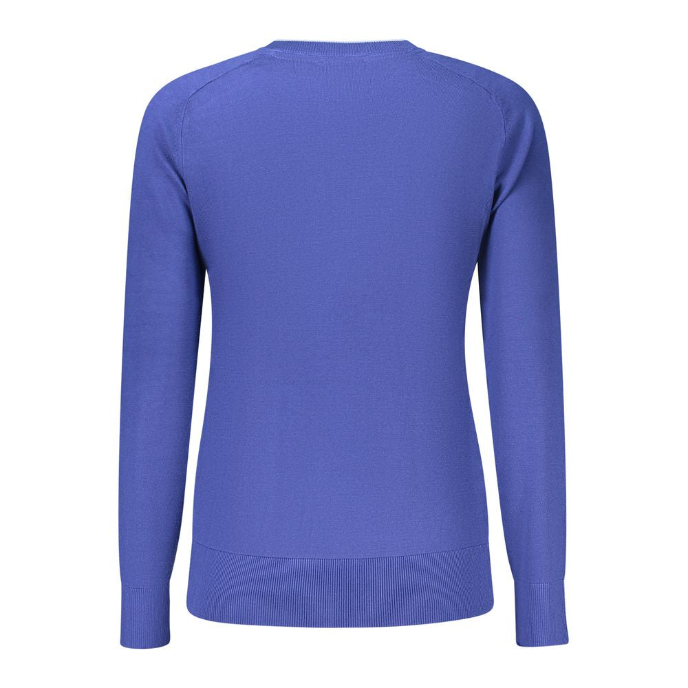 Sweatshirt by North Sails for women in viscose cotton blue features an exquisite silhouette, showcasing and crew neckline details for a exquisite look.