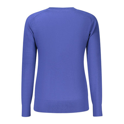 Sweatshirt by North Sails for women in viscose cotton blue features an exquisite silhouette, showcasing and crew neckline details for a exquisite look.