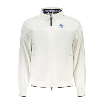 Windbreaker Jacket by North Sails for men in polyester white features an magnificent silhouette, showcasing the sophisticated and functional pockets & windproof for a premium, magnificent look.