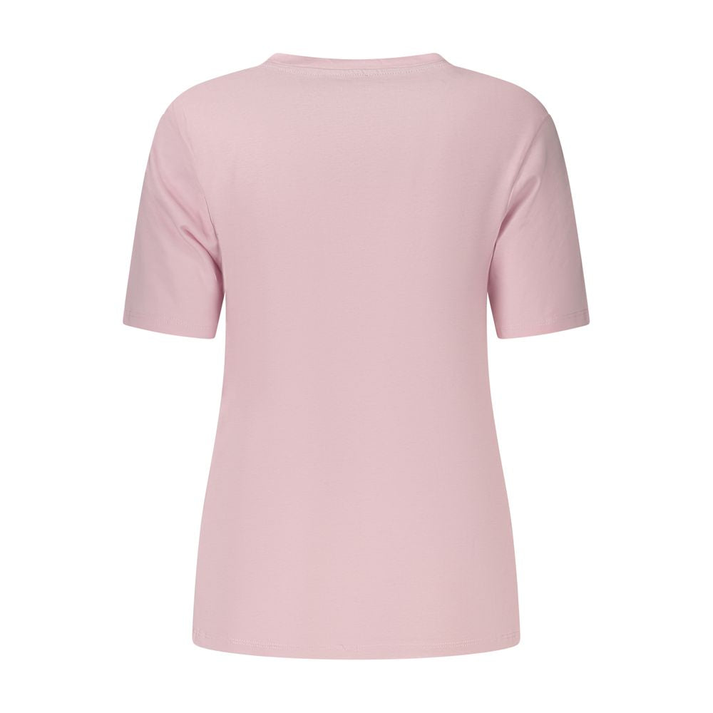 T-Shirt by North Sails for women in cotton pink & print showcases a chic silhouette, artfully detailed with a chic and for a chic finish.