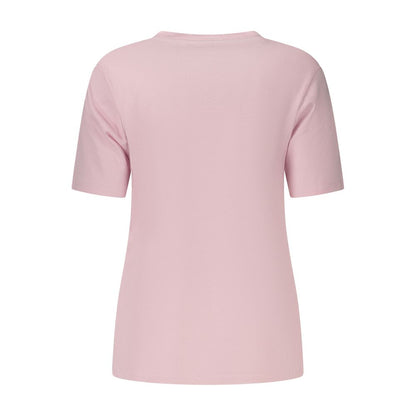 T-Shirt by North Sails for women in cotton pink & print showcases a chic silhouette, artfully detailed with a chic and for a chic finish.