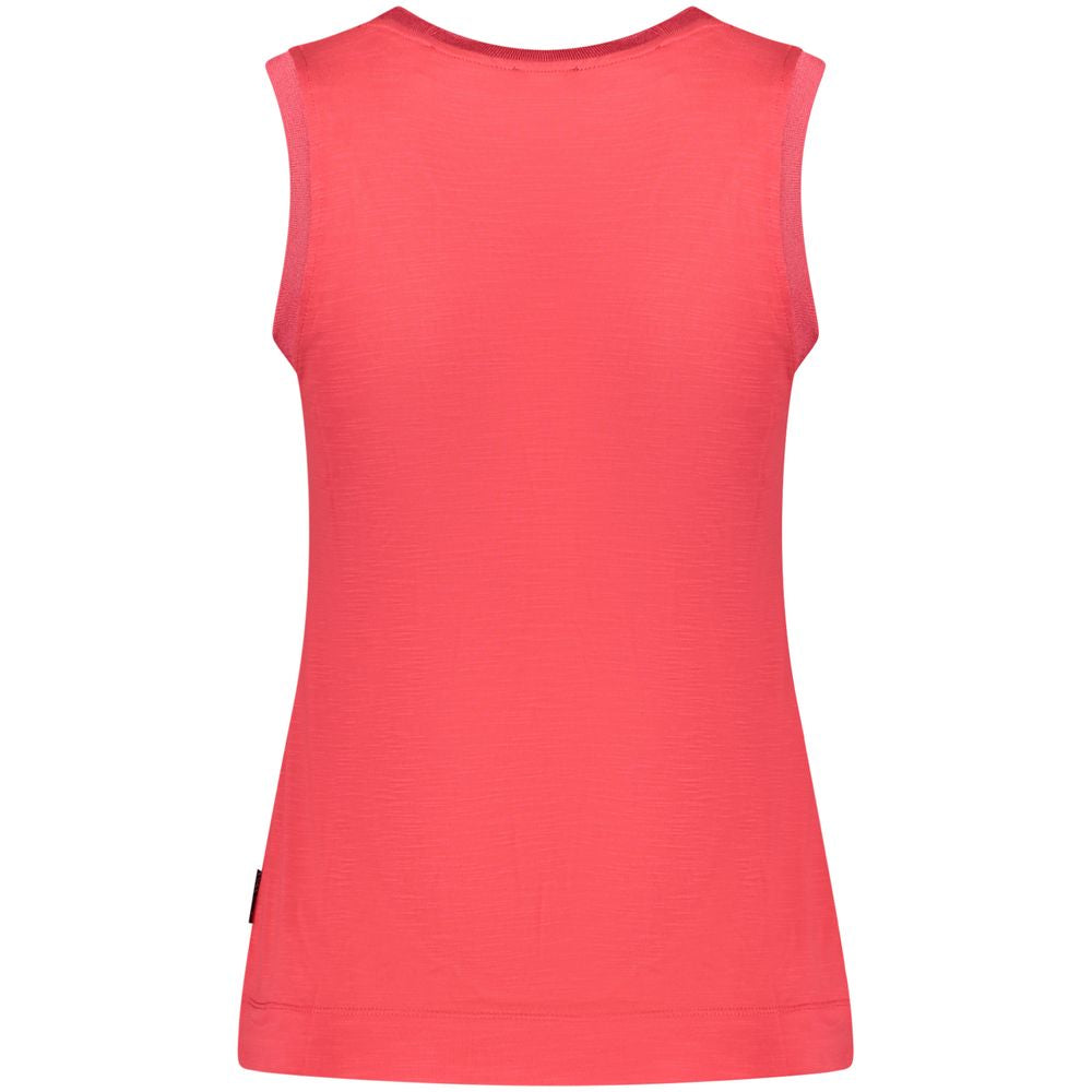 Tank Top by North Sails for women in modal & polyester red showcases a sumptuous silhouette, artfully detailed with a sumptuous and for a truly sumptuous finish.