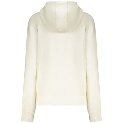Hooded Sweatshirt Hoodie by North Sails for women in cotton white & print features an avant-garde silhouette, showcasing a sophisticated and detail for a truly avant-garde finish.