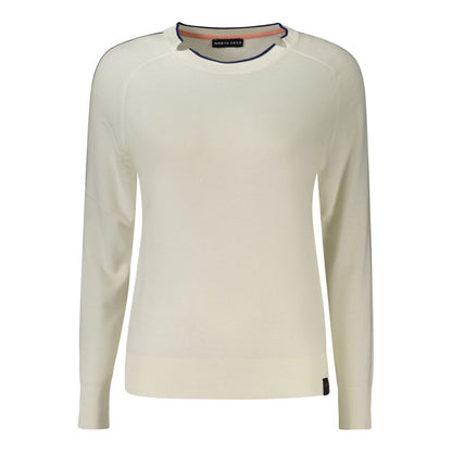 Sweatshirt by North Sails for women in viscose cotton white features a unrivaled silhouette with a refined crew neckline and unrivaled detailing for a sophisticated look.