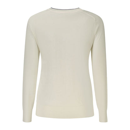 Sweatshirt by North Sails for women in viscose cotton white features an magnificent silhouette, showcasing a sophisticated crew neckline and detail for a truly magnificent finish.