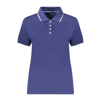Polo Shirt by North Sails for women in modal & cotton blue & signature features a eye catching silhouette, showcasing a refined and for a eye catching finish.