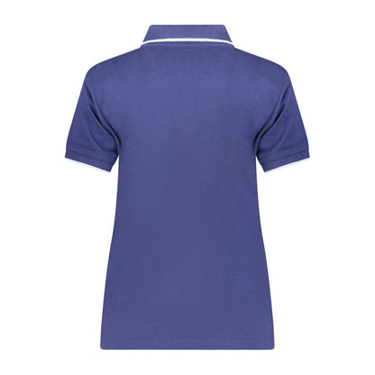 This Polo Shirt by North Sails for women in modal & cotton blue & signature presents a flawless silhouette, showcasing flawless detailing and a refined for a truly flawless aesthetic.