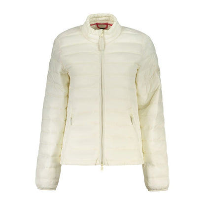 Jacket by North Sails for women in polyester white presents a impeccable silhouette, showcasing distinct pockets and a impeccable for a sophisticated finish.