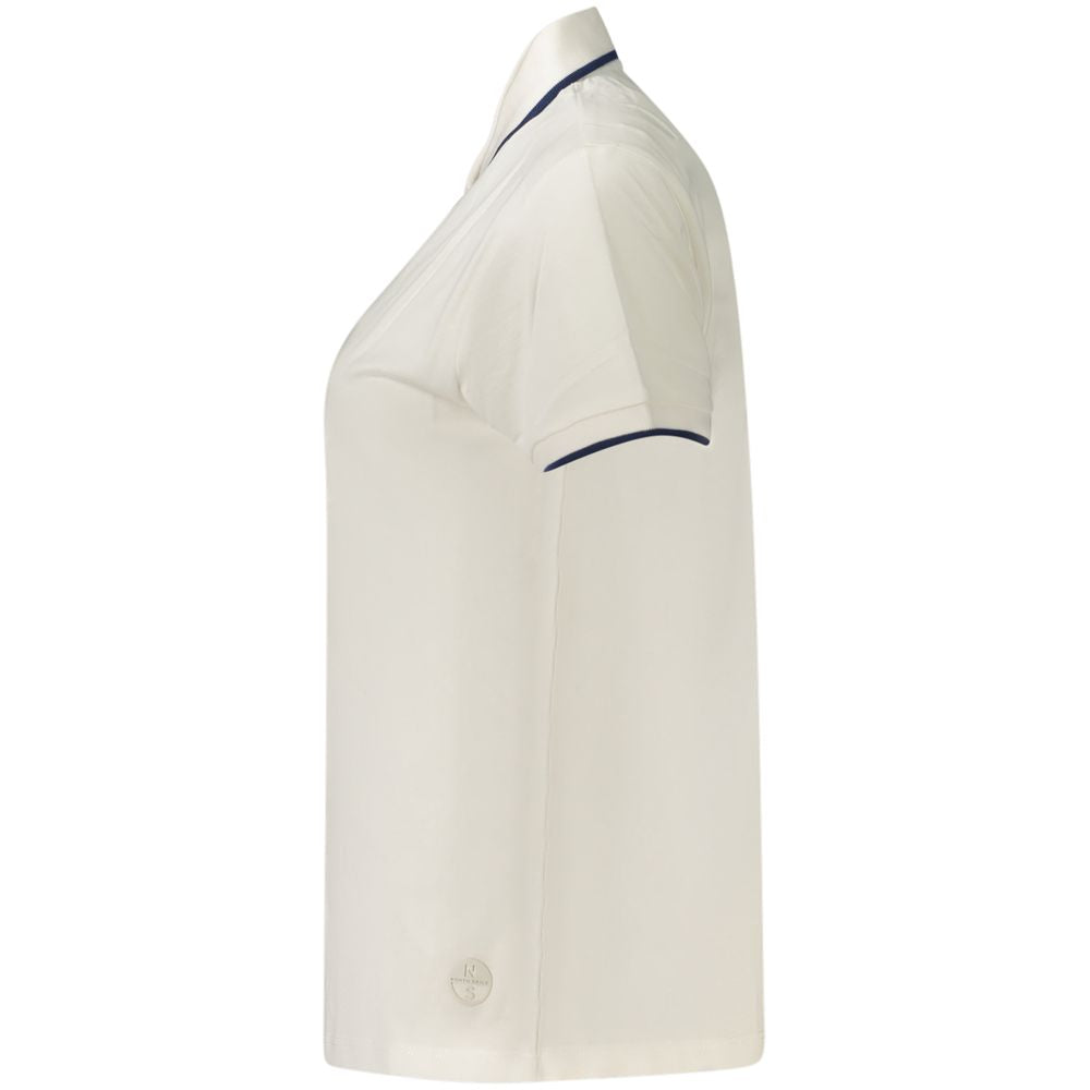 Polo Shirt by North Sails for women in cotton white features a eye catching silhouette, showcasing a refined and for a eye catching finish.
