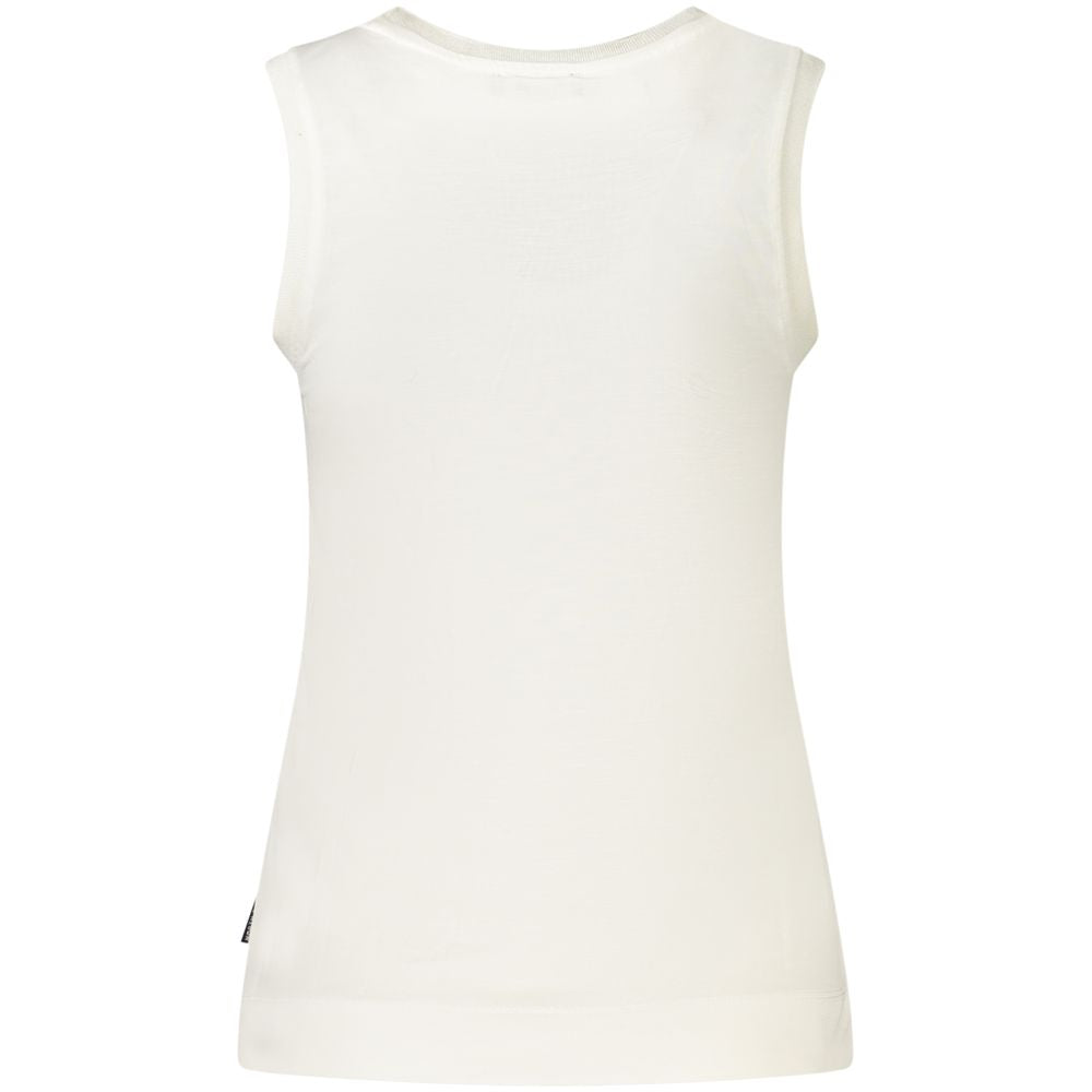 Tank Top by North Sails for women in polyester white presents a uncompromising silhouette, artfully detailed with a uncompromising and for a sophisticated, uncompromising finish.