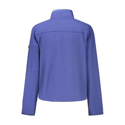 Windbreaker Jacket by North Sails for women in stretch nylon blue features an stylish silhouette, showcasing a sophisticated and performance-driven pockets & windproof for a premium, stylish look.