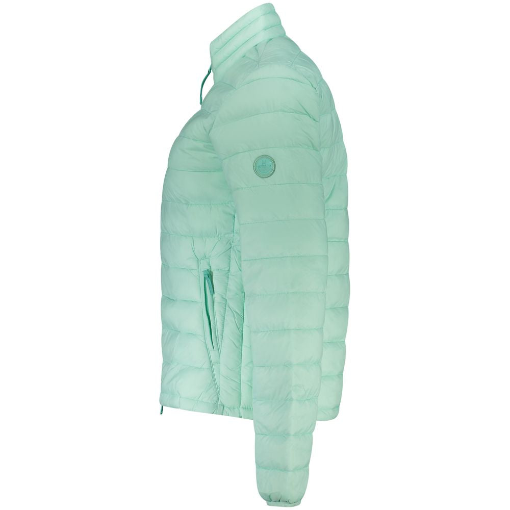 Windbreaker Jacket by North Sails for women in polyester green features an enduring silhouette, showcasing technical lightweight, pockets & windproof and a sophisticated for a truly enduring aesthetic.