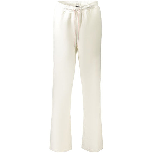 Joggers by North Sails for women in cotton white features an sophisticated and athletic with a precise long, creating a sophisticated and sophisticated silhouette.