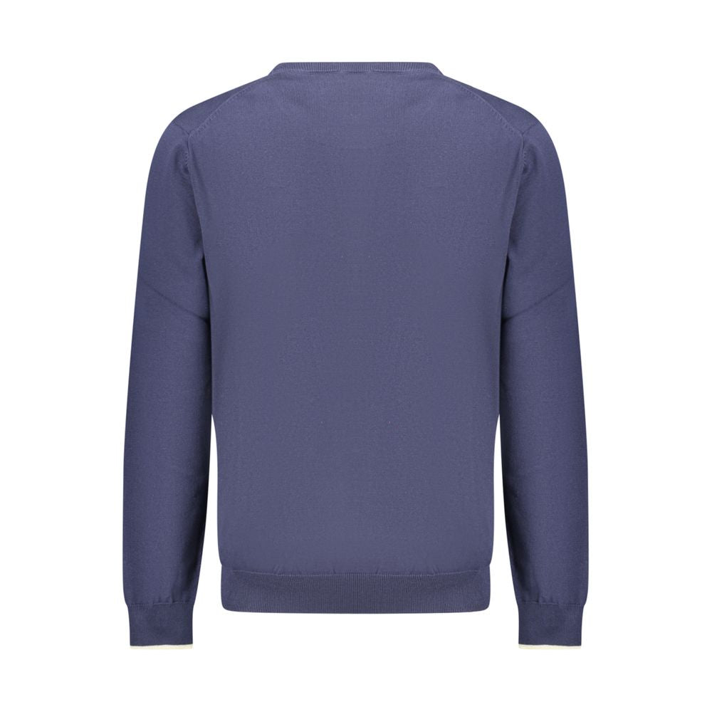 Sweatshirt by North Sails for men in cotton blue features an provocated silhouette, detailed with a provocated and a refined for a sophisticated aesthetic.