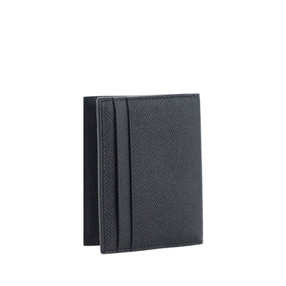 Cardholder Wallet by Ferragamo for men in bos taurus calf leather black & signature presents a streamlined silhouette, showcasing the sophisticated design of the Bos Taurus Calf Leather Cardholder Wallet collection with functional card-organization compact-design billfold.