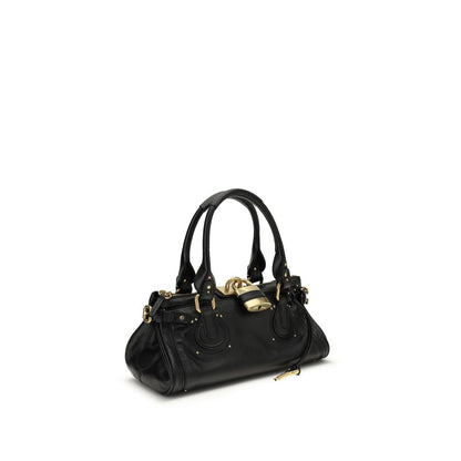 Shoulder Bag by Chloé for women in bos taurus suede leather black features a effortless chic silhouette with a secure zipper, ample , and versatile shoulder-strap for a effortless chic finish.
