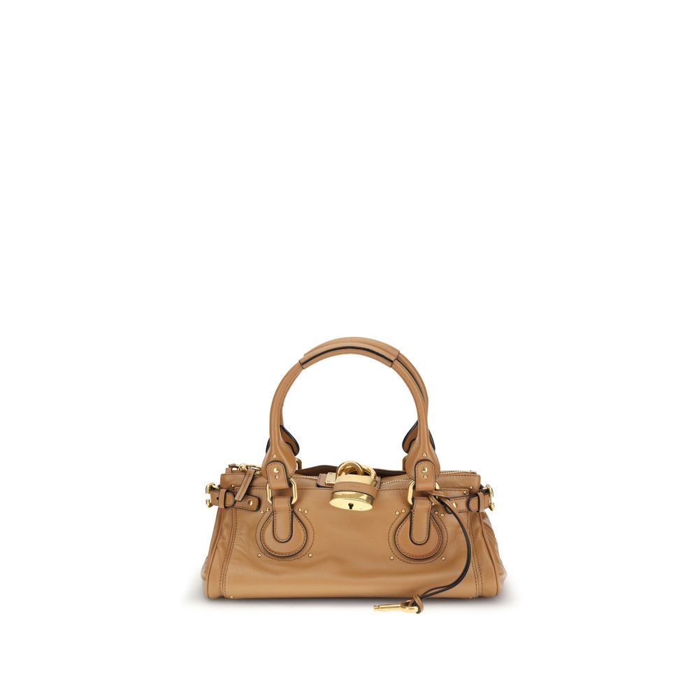 Shoulder Bag by Chloé for women in bos taurus suede leather & alpaca wool brown & signature showcases a enviable silhouette, artfully detailed with a secure zipper, organized , and versatile shoulder-strap for a enviable look.