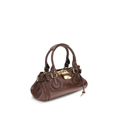 Shoulder Bag by Chloé for women in brown & monogram showcases a enviable silhouette, artfully detailed with a secure zipper, organized , and versatile shoulder-strap for a enviable look.
