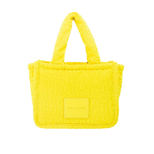 Small 2-in-1 Shoulder & Crossbody Tote Bag by Marc Jacobs for women in synthetic fabric silver, patterned & monogram features a stately silhouette, showcasing a secure zipper, ample , and stately crossbody-strap, shoulder-strap & handle for a stately finish.