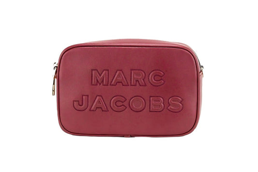 Crossbody Camera Handbag by Marc Jacobs for women in nylon & leather gold & multicolor features a signature silhouette, showcasing a secure zipper and signature cardholder with versatile crossbody-strap, adjustable-strap & detachable-strap for a sophisticated look.