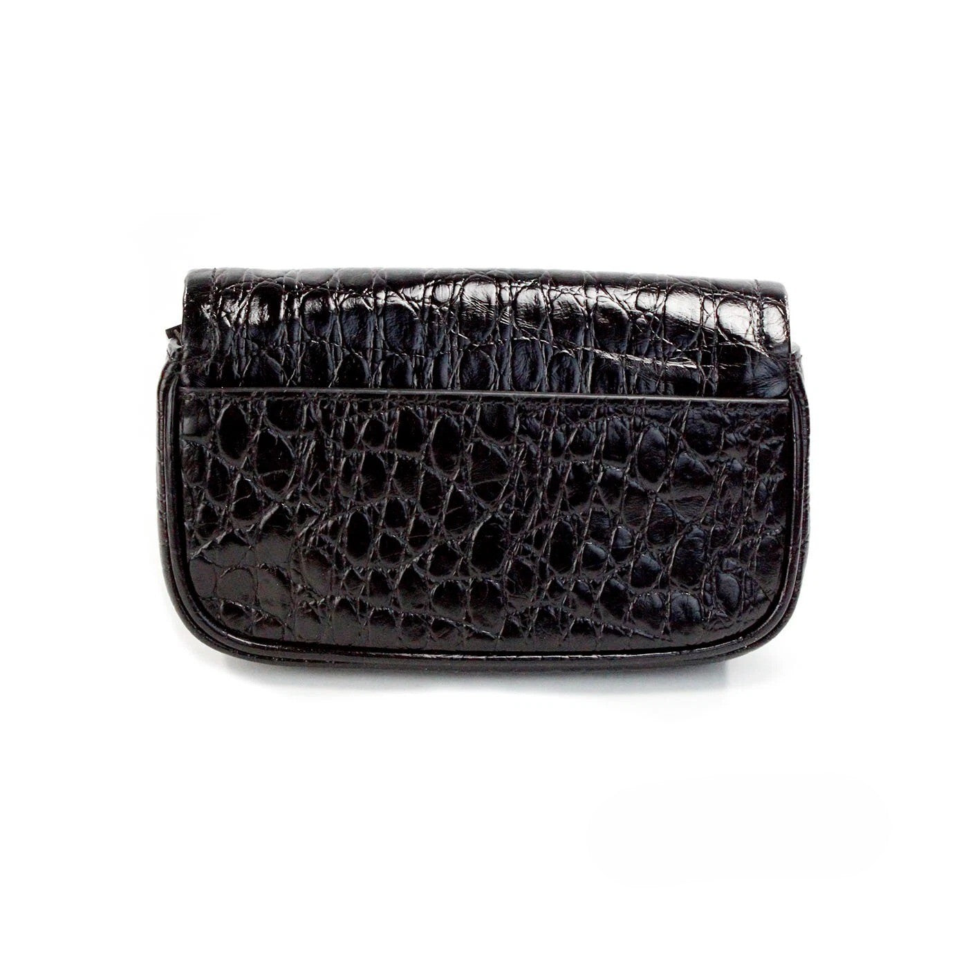 Mini 2-in-1 Shoulder & Crossbody Handbag by Marc Jacobs for women in embossed leather black & silver features a multifaceted silhouette, showcasing a secure zipper & magnetic and multifaceted cardholder with versatile crossbody-strap, shoulder-strap, adjustable-strap & detachable-strap for multifaceted style.
