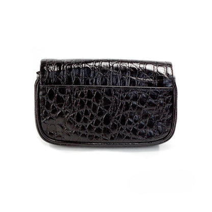 Mini 2-in-1 Shoulder & Crossbody Handbag by Marc Jacobs for women in embossed leather black & silver features a multifaceted silhouette, showcasing a secure zipper & magnetic and multifaceted cardholder with versatile crossbody-strap, shoulder-strap, adjustable-strap & detachable-strap for multifaceted style.