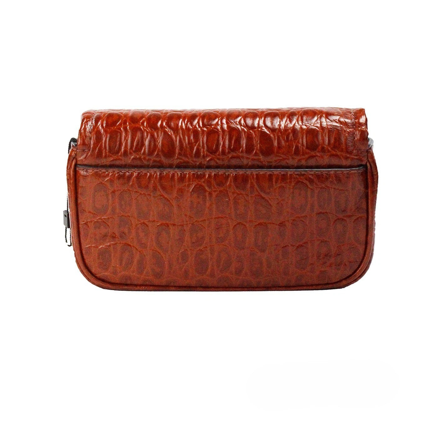 Mini 2-in-1 Shoulder & Crossbody Travel Handbag by Marc Jacobs for women in leather & metal animal, brown, silver, patterned & print features an multi-faceted design with a secure zipper & magnetic, ample cardholder, and versatile crossbody-strap, shoulder-strap, adjustable-strap & detachable-strap for a multi-faceted finish.