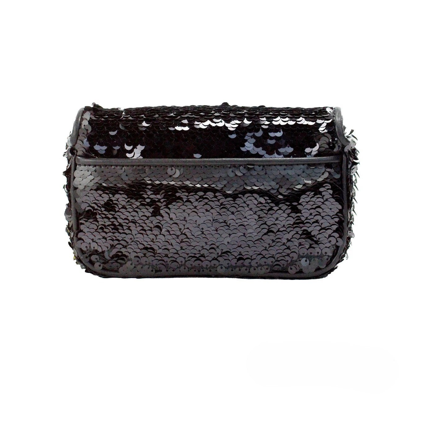 Mini 2-in-1 Shoulder & Crossbody Handbag by Marc Jacobs for women in leather black, silver & signature features a transformative elegance silhouette, showcasing a secure zipper & magnetic, organized cardholder, and versatile crossbody-strap, shoulder-strap & adjustable-strap for a transformative elegance look.
