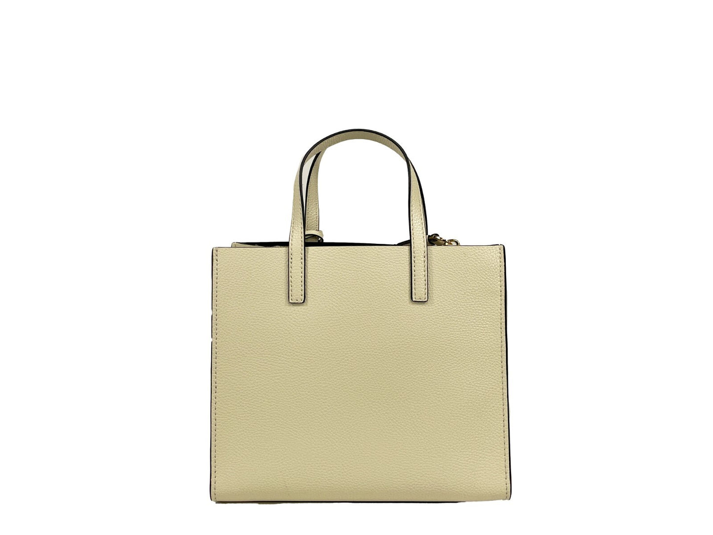 Mini Tote Bag by Marc Jacobs for women in canvas & leather black, gold, marshmallow & white features a jet-set Canvas & Leather Mini Tote Bag design, complete with a secure , ample , and versatile adjustable-strap, detachable-strap & handle for a jet-set look.