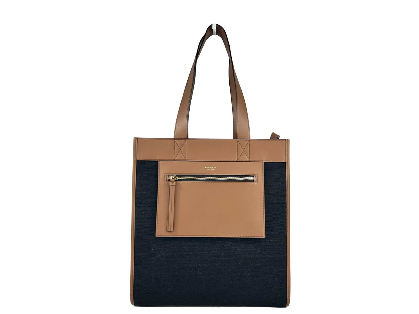 Small Travel Tote Bag by Burberry for women in canvas gold & multicolor showcases a statuesque Canvas Small Travel Tote Bag design, featuring a secure zipper, ample , and versatile handle for a statuesque finish.