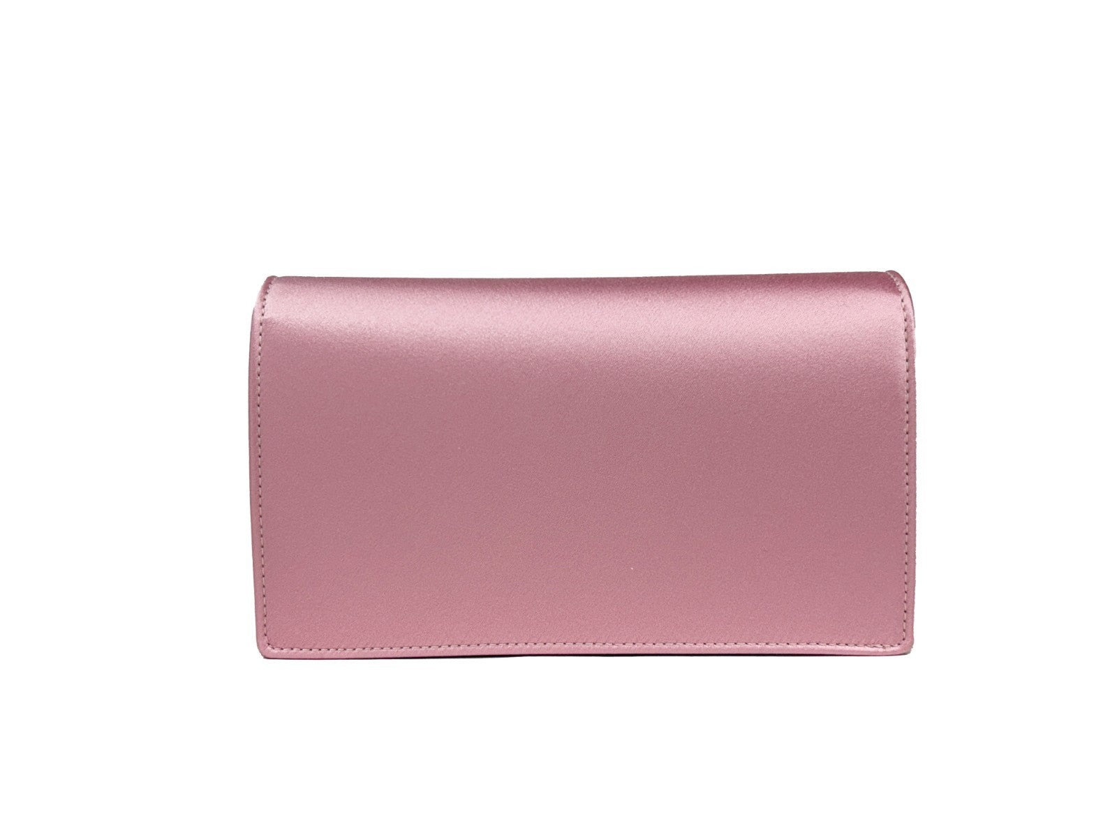 Mini Crossbody Flap Handbag by Versace for women in leather & crystal gold & pink features a transformative elegance silhouette, showcasing a secure flap & magnetic, organized , and versatile crossbody-strap & detachable-strap for a transformative elegance look.