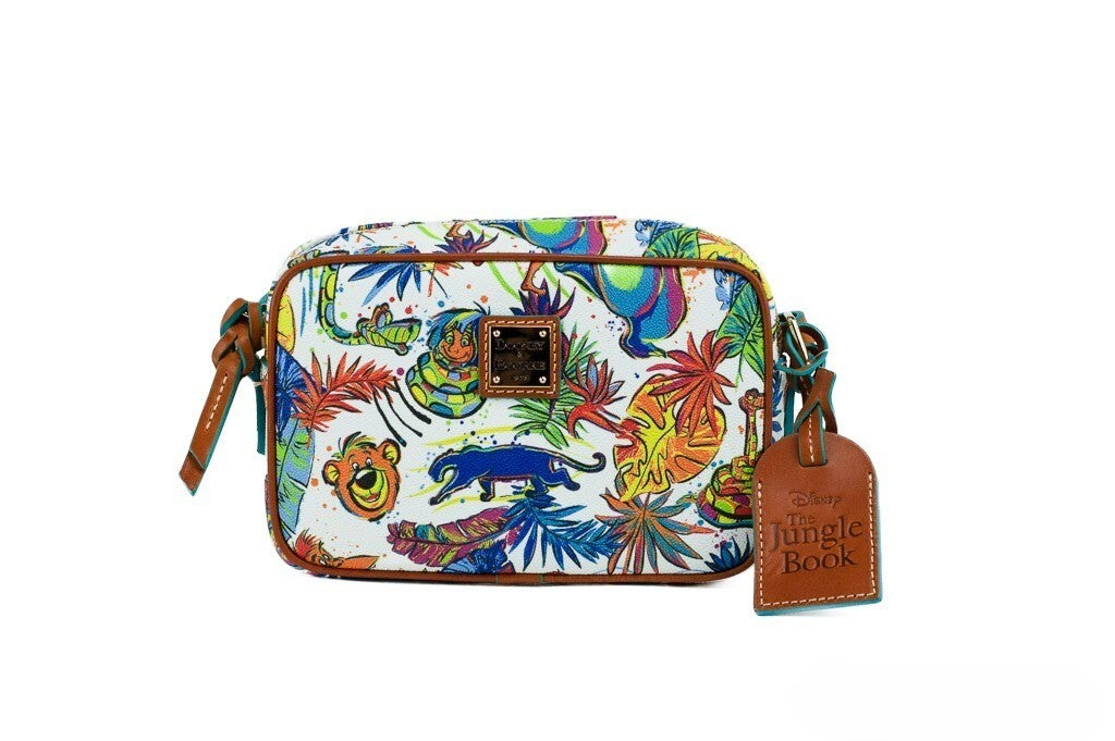 Small Crossbody Handbag by Dooney & Bourke for women in cotton polyester canvas blue & gold features a exquisite silhouette, showcasing a secure zipper and exquisite with versatile crossbody-strap, shoulder-strap & adjustable-strap for a exquisite finish.