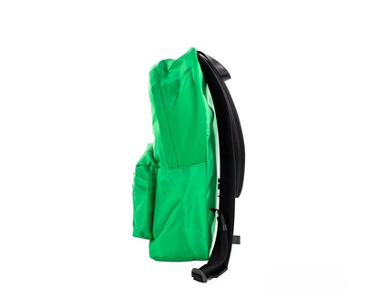 Large Backpack Shoulder Bag by Versace for women in nylon fabric black & green features a effortless sophistication silhouette, secured by a zipper with ample laptop-compartment and versatile backpack-strap & adjustable-strap for a effortless sophistication finish.
