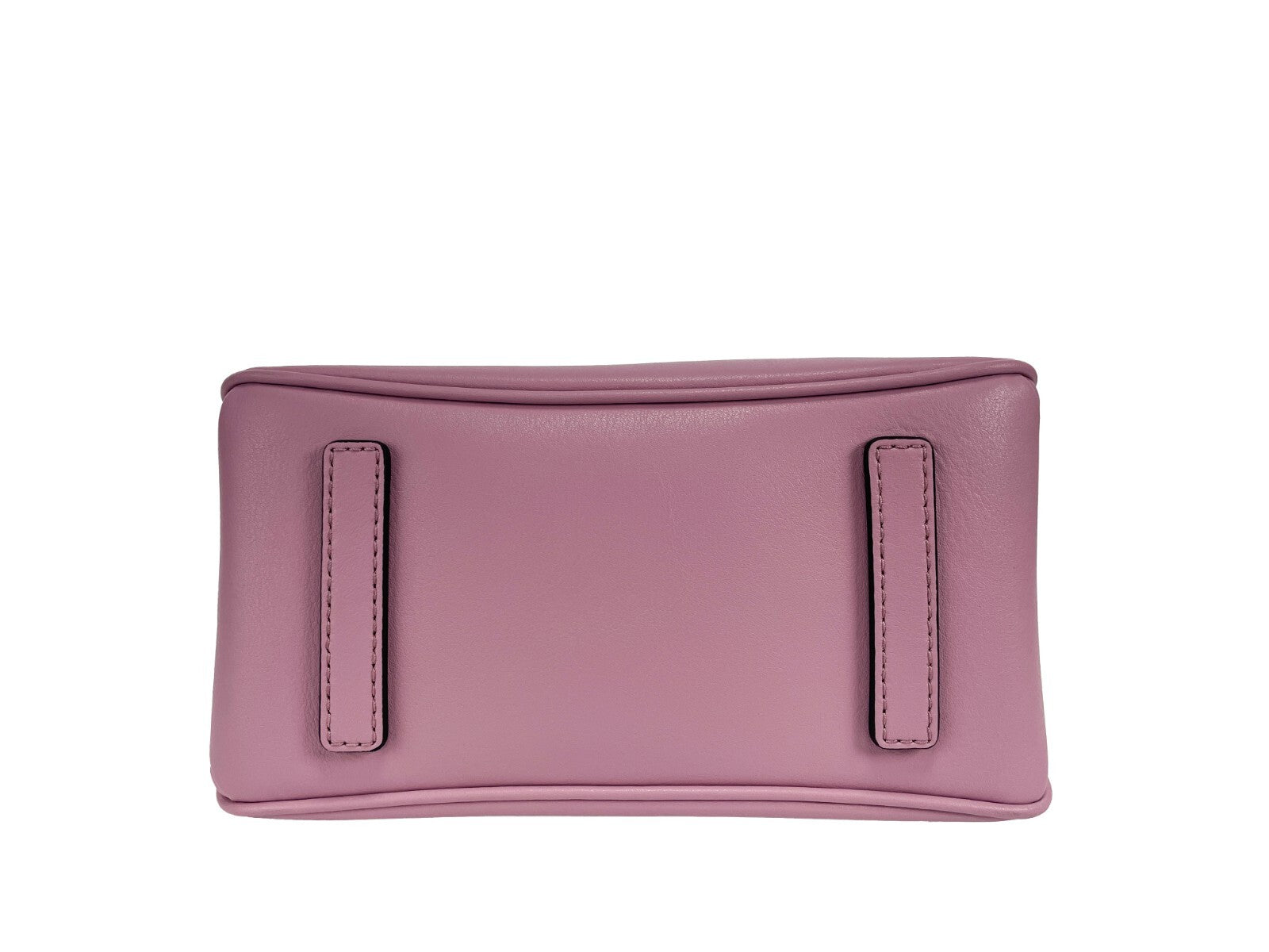 Mini Crossbody Travel Satchel Handbag by Marc Jacobs for women in leather gold & purple features a versatile chic silhouette, meticulously detailed with a secure magnetic, ample cardholder, and versatile crossbody-strap, handle, adjustable-strap & detachable-strap.