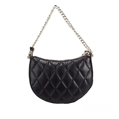 Small Quilted Crossbody Handbag by Kate Spade for women in leather black & gold showcases a versatile sophistication silhouette, featuring a secure zipper, versatile sophistication , and versatile crossbody-strap, shoulder-strap, adjustable-strap & detachable-strap for a versatile sophistication finish.