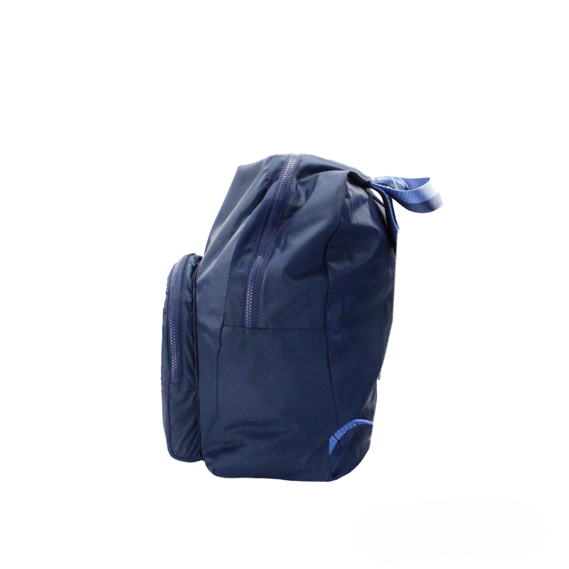 Medium Backpack by Kate Spade for women in nylon navy & silver features a stately Arya Nylon Medium Backpack design, showcasing a secure zipper, ample , and versatile backpack-strap & adjustable-strap for a stately finish.