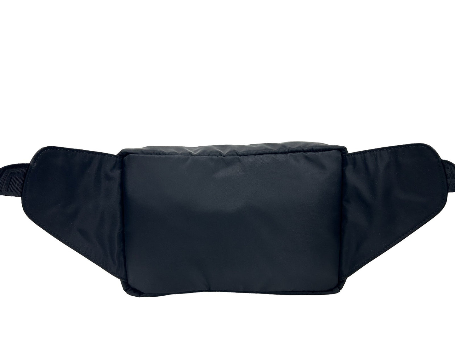 Small Crossbody Fanny Pack Belt Bag by Versace for women in nylon black & silver features a jet-setting Medusa Nylon Small Crossbody Fanny Pack Belt Bag design with a secure zipper, jet-setting , and versatile crossbody-strap, adjustable-strap & belt-strap for a jet-setting look.