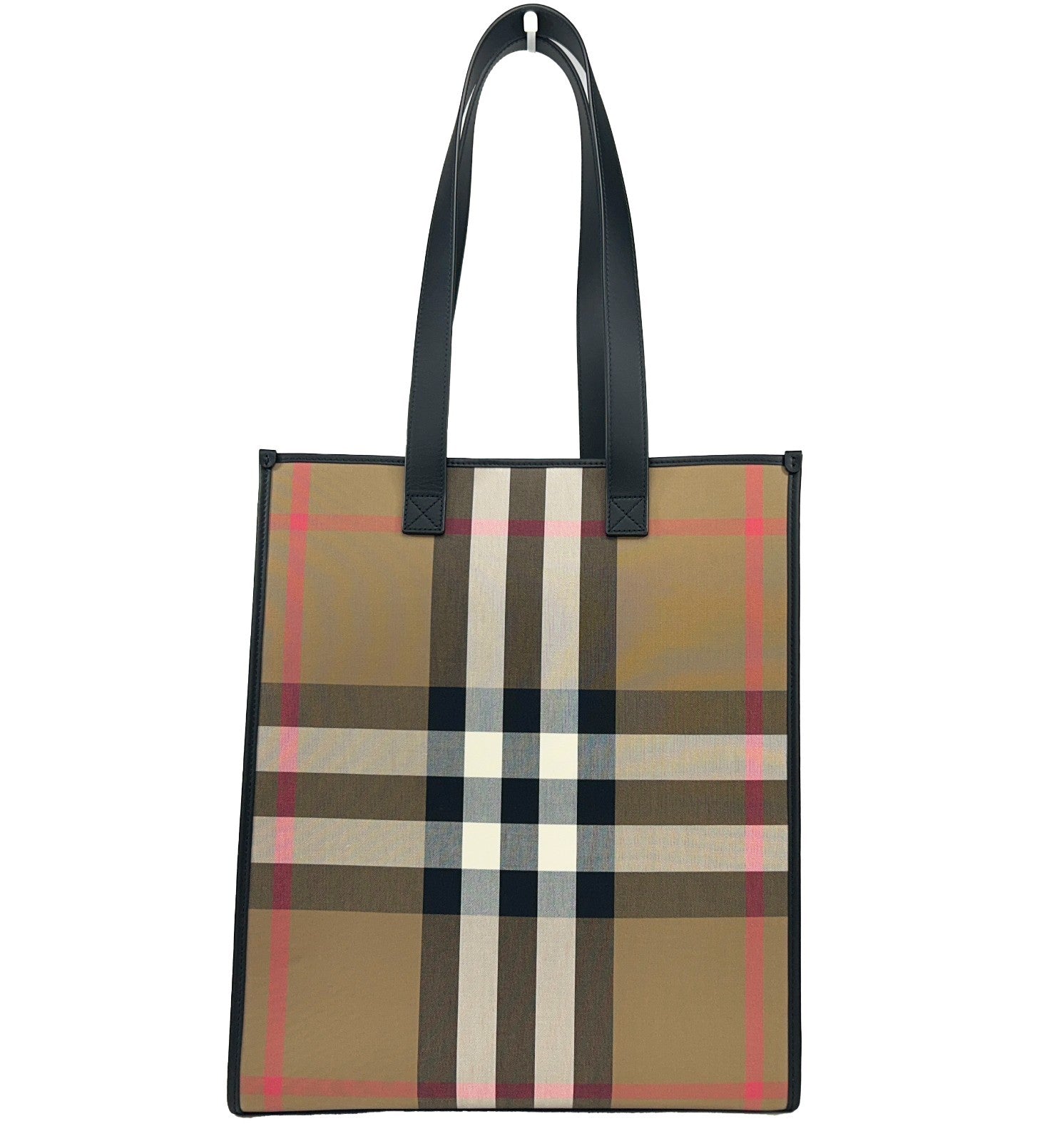 Medium Tote Bag by Burberry for women in canvas silver & print features a jet-set sophisticated Canvas Medium Tote Bag design with a secure snap & button, ample , and versatile for a jet-set sophisticated finish.