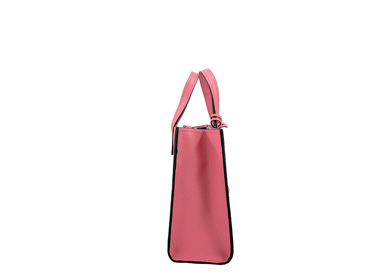 Mini Crossbody Tote Bag by Marc Jacobs for women in faux patent leather pink & silver features an jet-set Mini Grind Faux Patent Leather Crossbody Tote Bag design with a secure zipper, ample , and versatile crossbody-strap, adjustable-strap & detachable-strap for an jet-set finish.