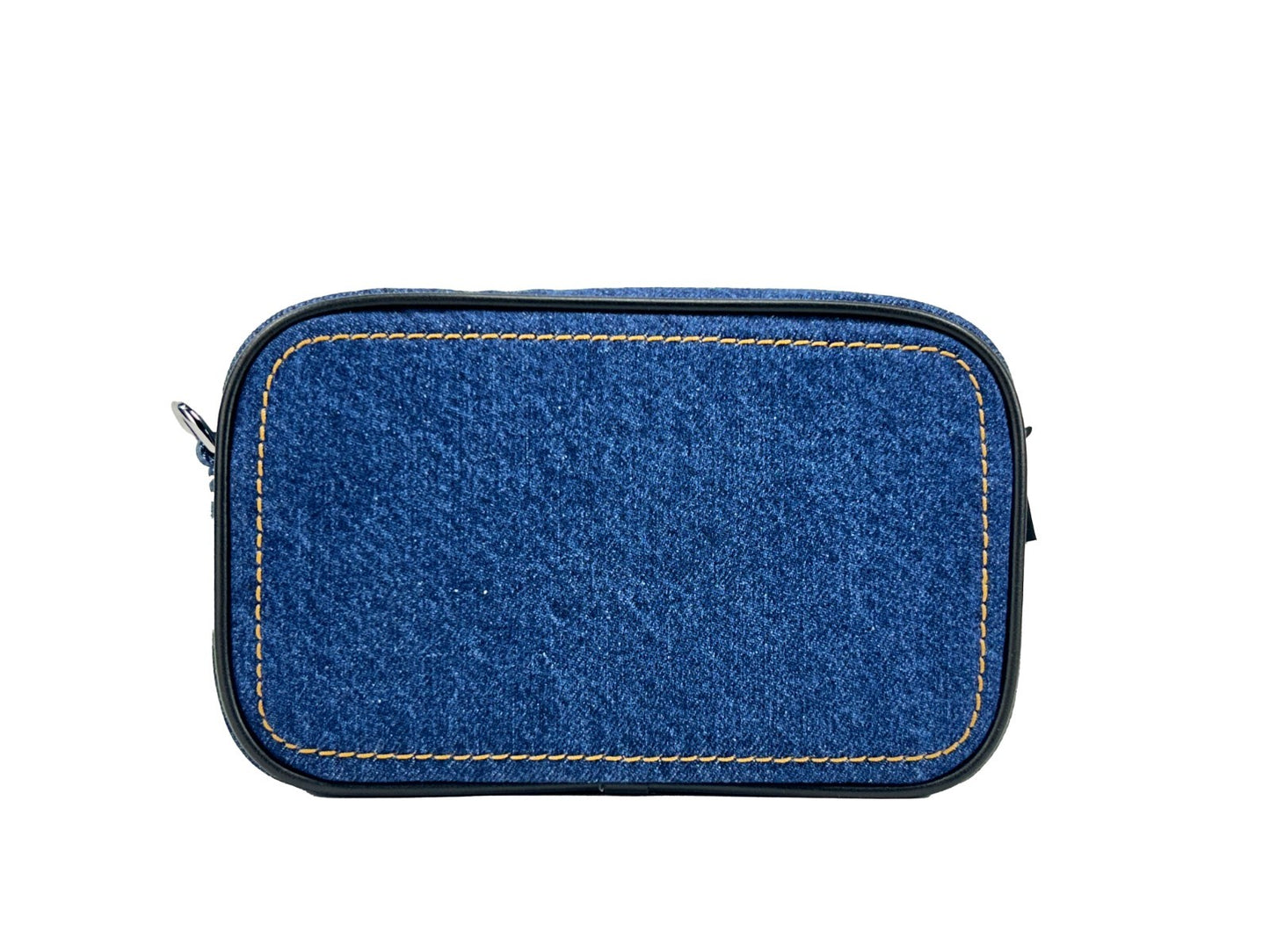 Crossbody Camera Handbag by Marc Jacobs for women in denim silver features an versatile silhouette, showcasing a secure zipper and versatile cardholder with versatile crossbody-strap, adjustable-strap & detachable-strap for a versatile finish.