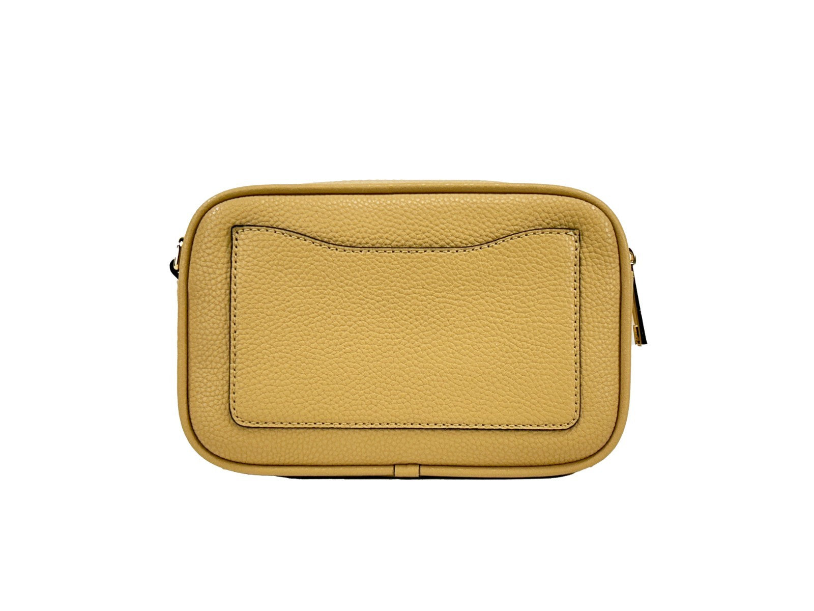 Crossbody Camera Handbag by Marc Jacobs for women in leather gold features an multi-faceted design with a secure zipper, ample cardholder, and versatile crossbody-strap, adjustable-strap & detachable-strap for a multi-faceted finish.