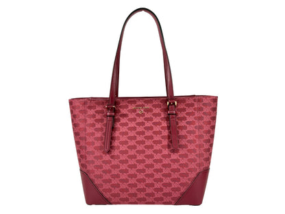 Large Tote Bag by Michael Kors for women in canvas gold & signature showcases a statuesque Aria Canvas Large Tote Bag design, featuring a secure , ample , and versatile for a statuesque finish.