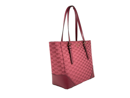 Large Tote Bag by Michael Kors for women in canvas gold & signature features a jet-set Aria Canvas Large Tote Bag design, complete with a secure , ample , and versatile for a jet-set look.