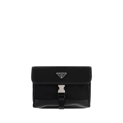 Mobile Phone Case by Prada for men in cotton polyester black & signature showcases a refined silhouette as part of the Nylon Mobile Phone Case collection, blending premium utility with a sleek finish.