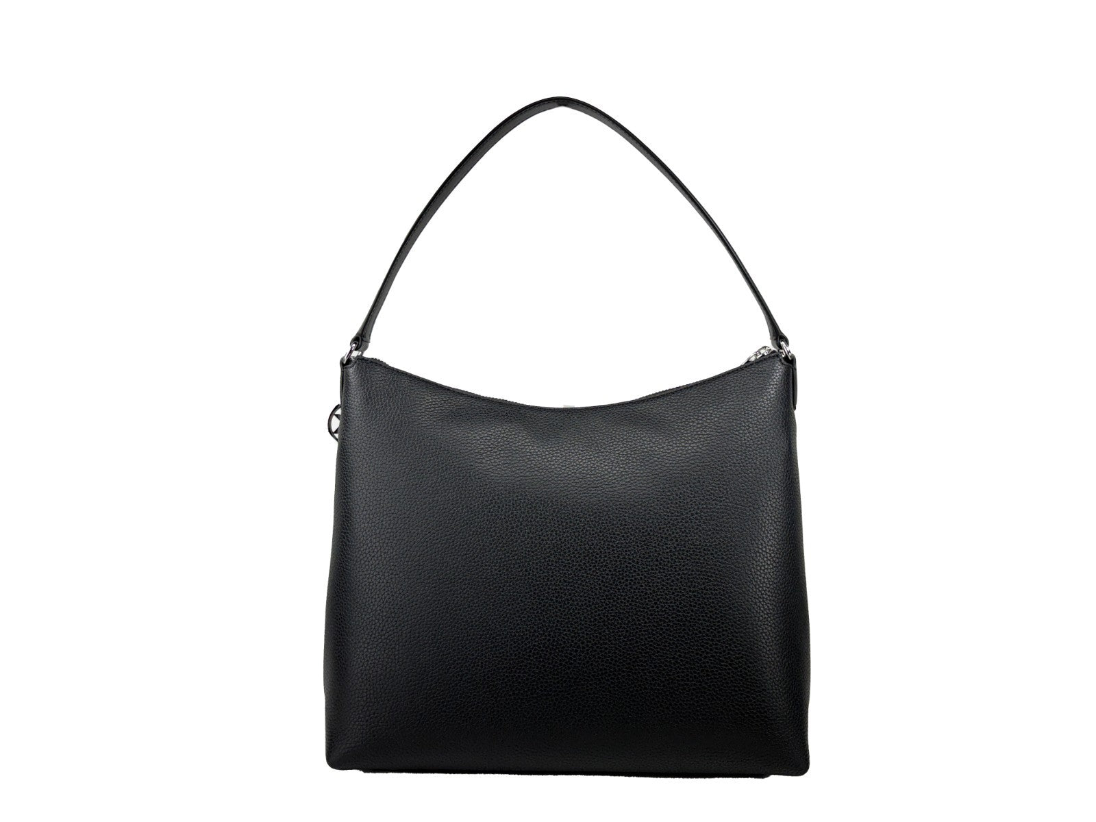 Large Shoulder Bag by Michael Kors for women in pebbled leather black & gold features a effortless sophistication silhouette, secured by a zipper with ample and versatile shoulder-strap for a effortless sophistication finish.