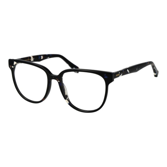 Eyeglasses Frames by Sandro for women in acetate and black showcases a refined silhouette, detailed with a black coloured frame finish and a sophisticated full-frame frame design.