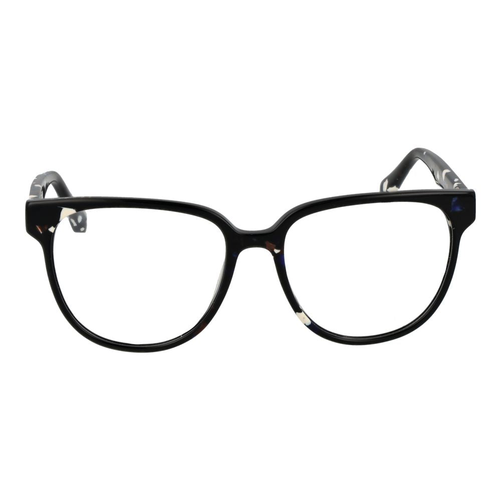 Eyeglasses Frames by Sandro for women in acetate black features a refined silhouette, showcasing a refined black coloured frame and full-frame frame design for a sophisticated, premium look.