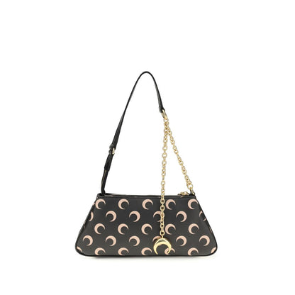 Marine Serre Cotton Leather & Polyester Shoulder Bag - Multicolor Patterned Jacquard Signature
